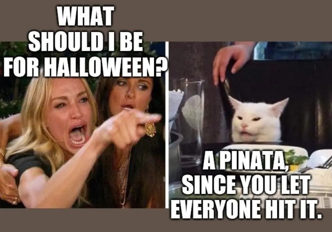 WHAT SHOULDIBE llglim 2 g H APINATA SINCEYOU T EVERYONEHITIT