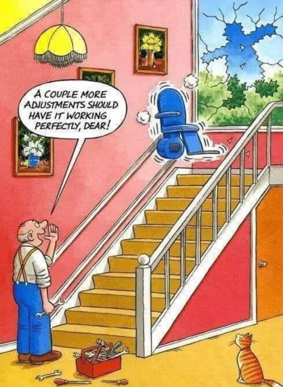 A COUPLE MORE ADIUSTMENTS SHOULD HAVE IT WORKING PERFECTLY DEAR