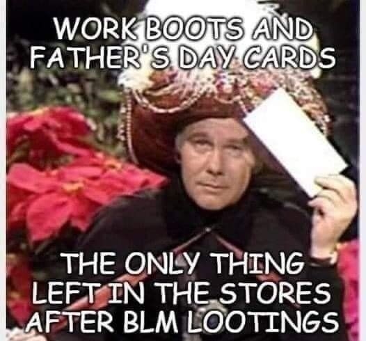 THE ONLEY THING LEETIN THESTORES AFTER BLM LOOTINGS