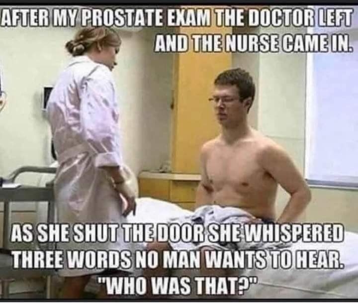 AFTER MYTIRIJSTME EXAMTHE DOCTOR