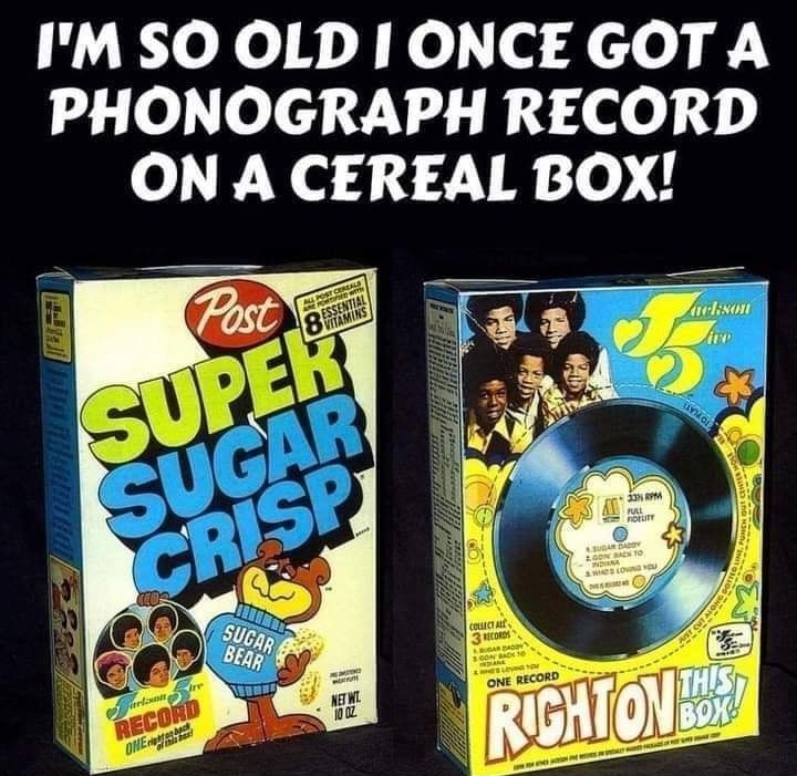 IM SO OLD 1 ONCE GOT A PHONOGRAPH RECORD o FNo33LVRT0