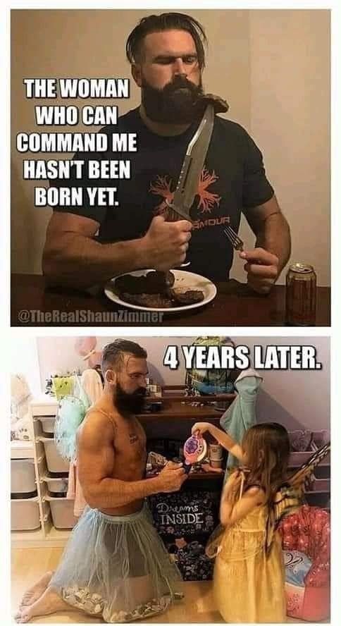 WHOCAN COMMAND ME HASNT BEEN BORN VET