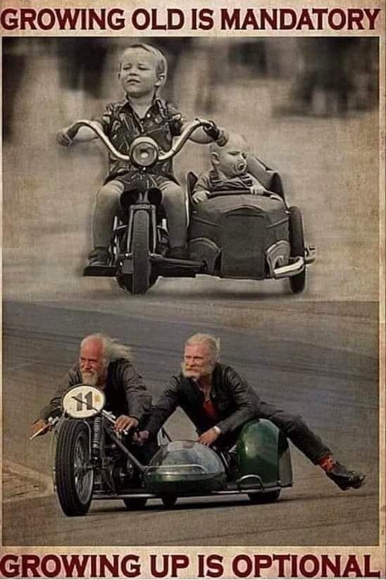 ROWING OLD IS MANDATORY y