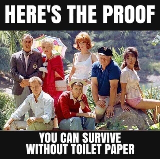 HERES THE PROOF YOU CAN SURVIVE WITHOUT TOILET PAPER
