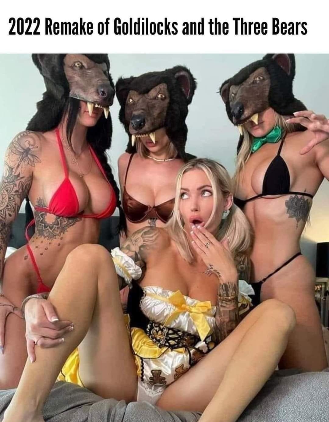 2022 Remake of Goldilocks and the Three Bears