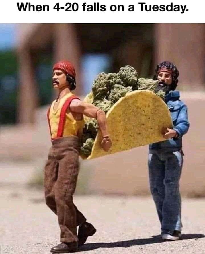 When 4 20 falls on a Tuesday