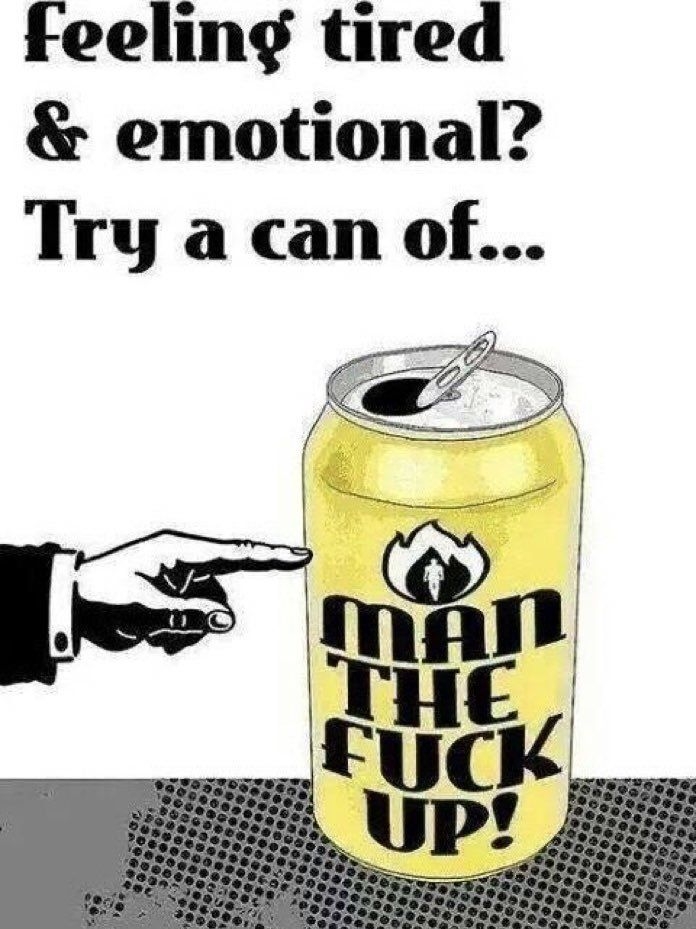 feeling tired emotional Try a can of