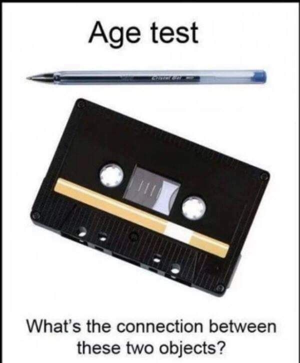 Age test e Whats the connection between these two objects