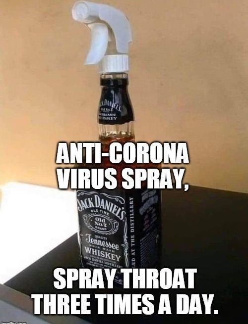o W ANTI CORONA VIRUS SPRAY 85 l i Hisicy SPRAY THROAT THREE TIMES A DAY CocoFun