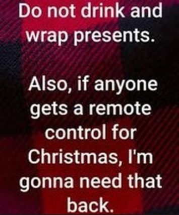 wrap presents Also if anyone E RGN control for o 1 M gonna GEELRGENS back