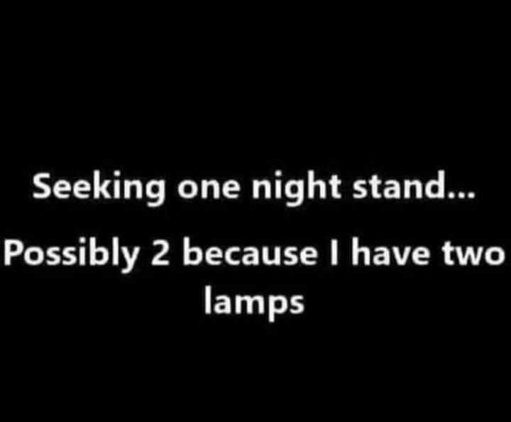 Seeking one night stand Possibly 2 because have two ETLT H