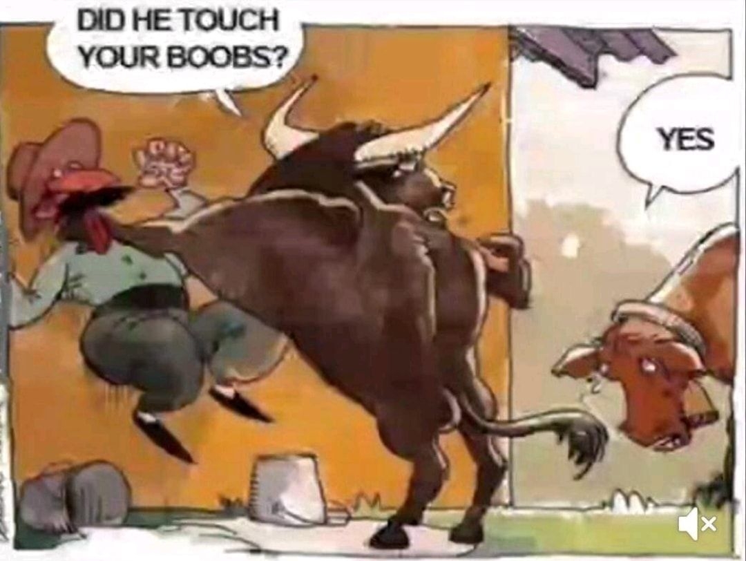 DID HE TOUCH