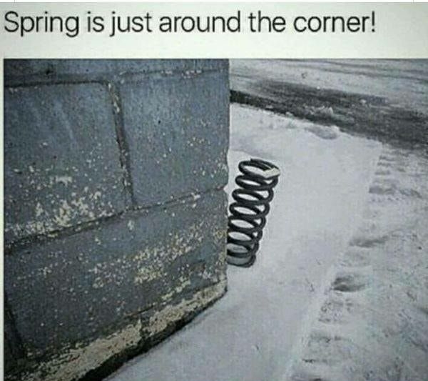 Spring is just around the corner