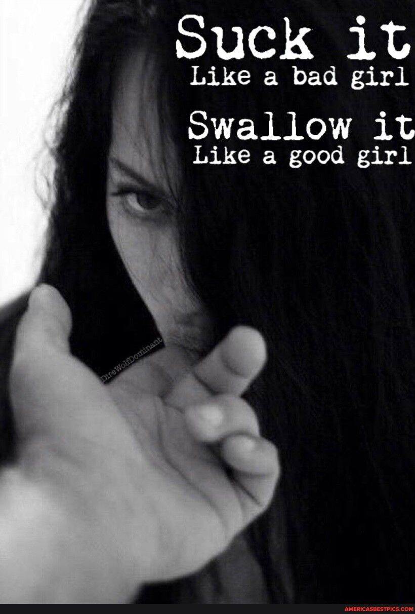 ouck it ISV TSR J Swallow it A Like a good girl 3