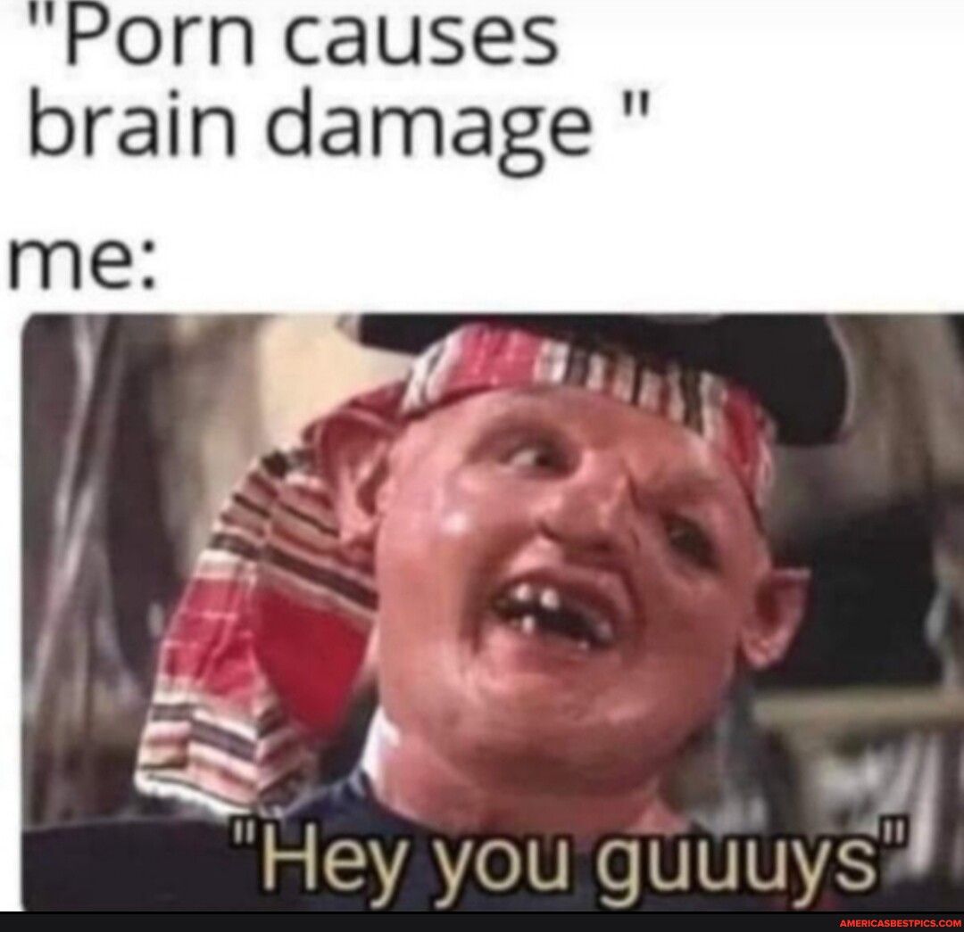 Porn causes brain damage