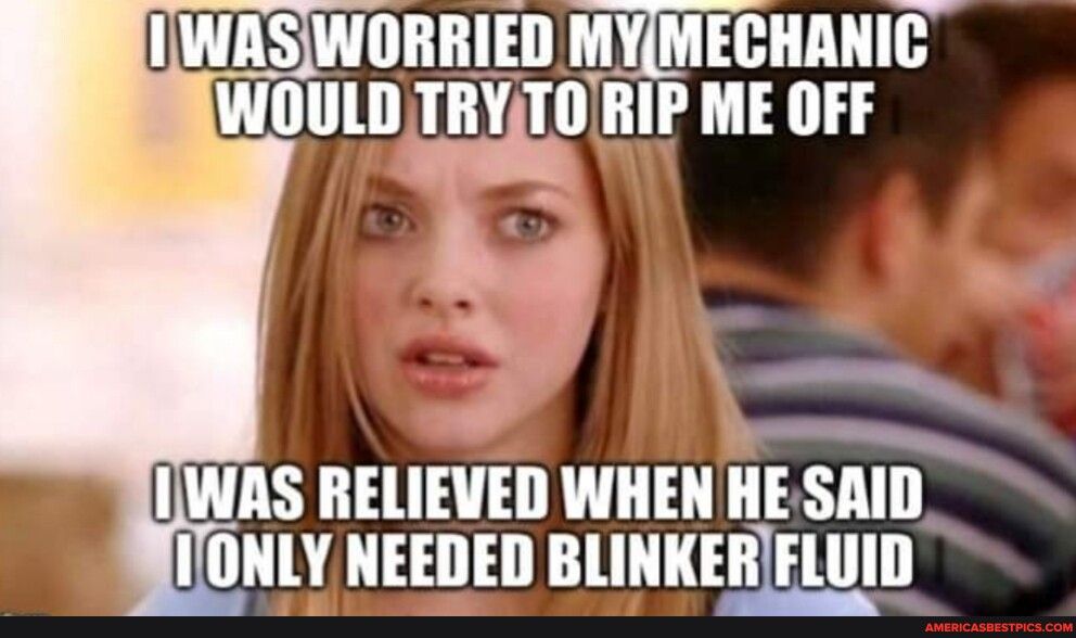 IWASWORRIED MYMECHANIC WouLD w RIP ME OFF b IWAS RELIEVED WHEN ilE SAID OOV AT T