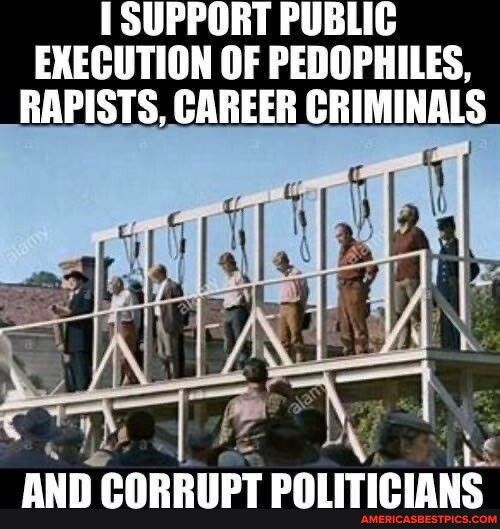 1SUPPORT PUBLIC EXECUTION OF PEDOPHILES 1114 B B4 TR Illlllllll IlllIIIIIMI