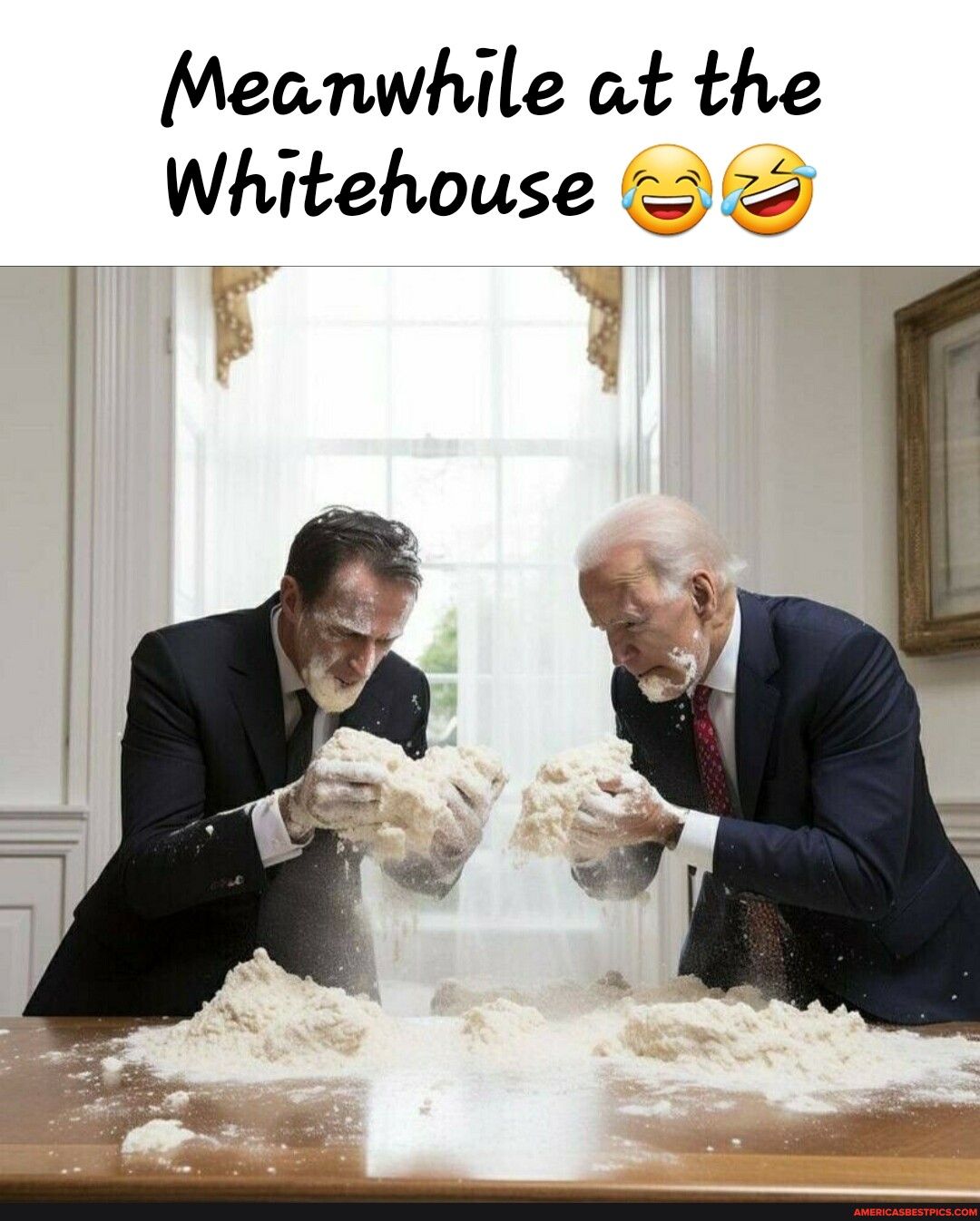 Meanwhile at the Whitehouse z