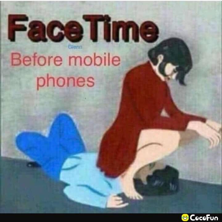 FaceTime Before mobile phones