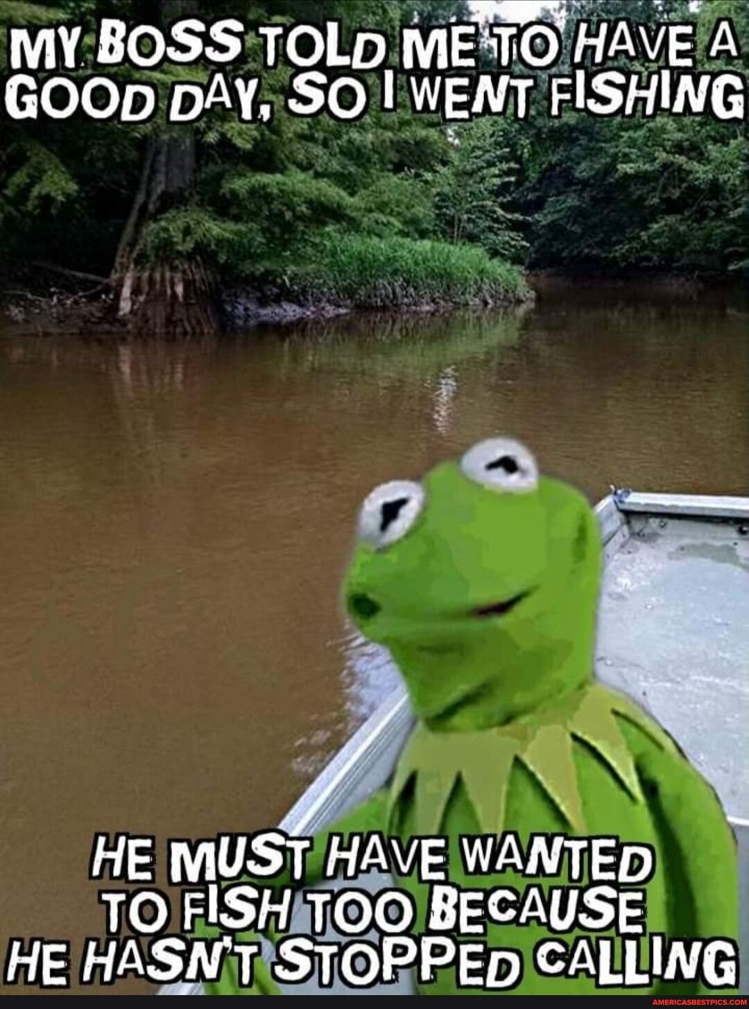 02 o METO HAVE A GOOD DAY SO WENT FISHING HE MUST HAVE W 7O FISHITOOIBECAUSE HE HASMTSTOPPED Y1