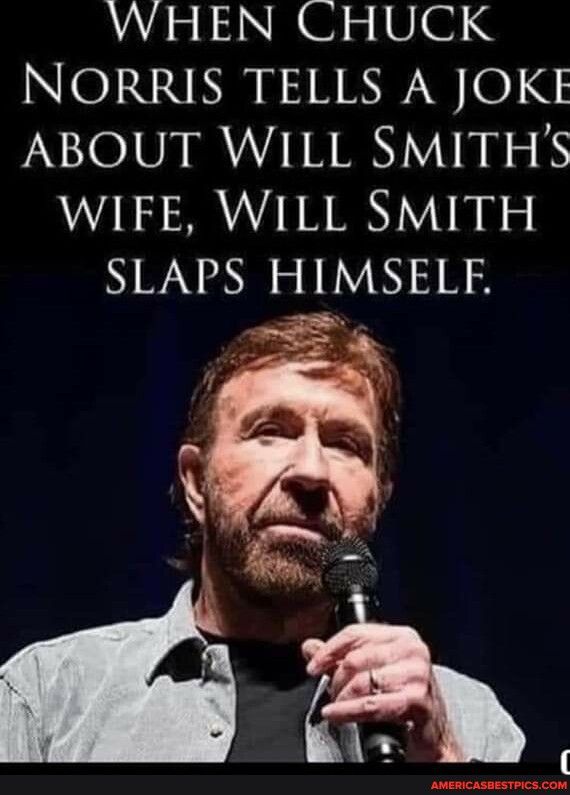 WHEN CHUCK INCRUINN N AR 0 ABOUT WILL SMITHS WIFE WILL SMITH SLAPS HIMSELF