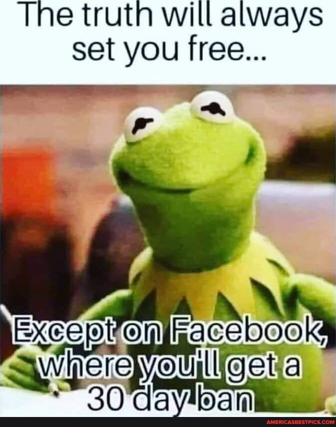 The truth will always set you free