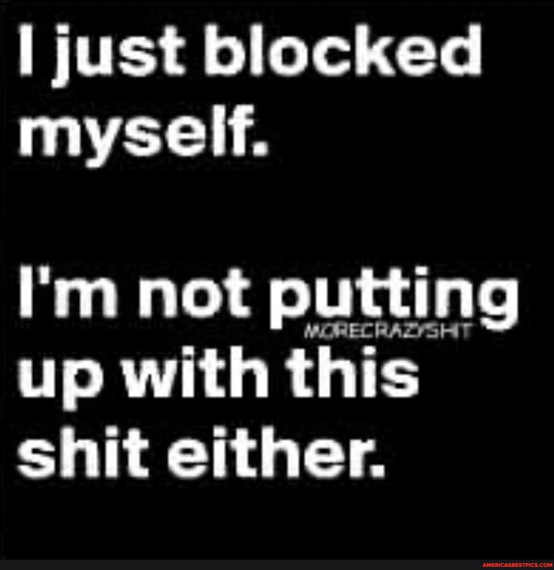 just blocked VELLA Im not putting TRV G R GTES shit either