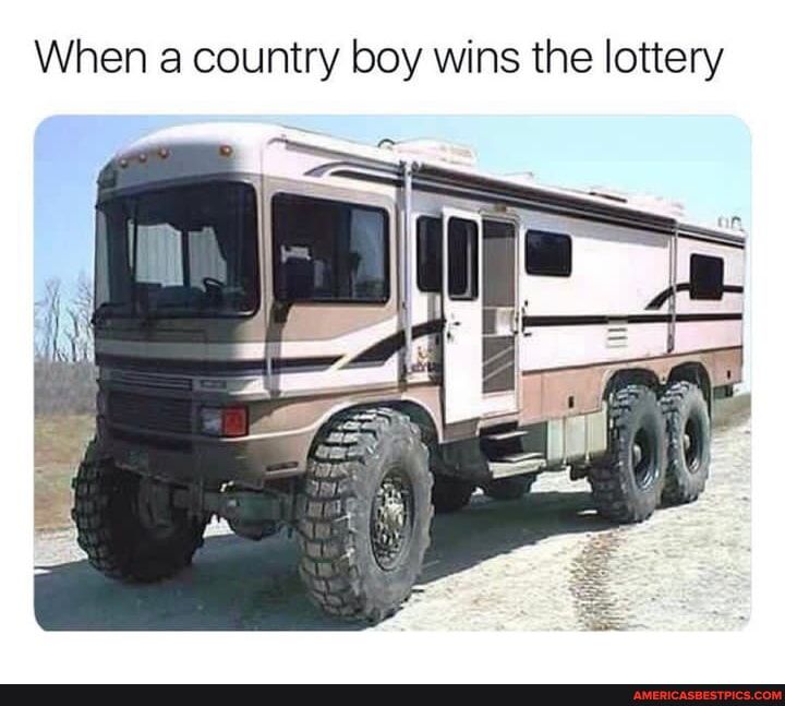 When a country boy wins the lottery