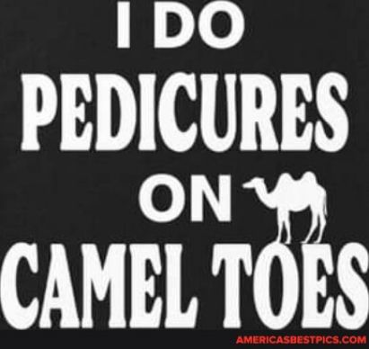 1DO PEDICURES ON CAMEL TOES