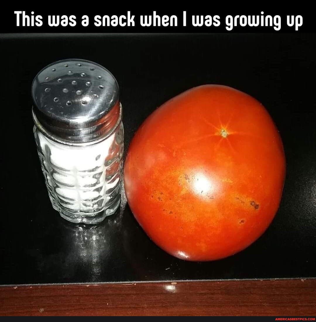 This was a snack when was growing up