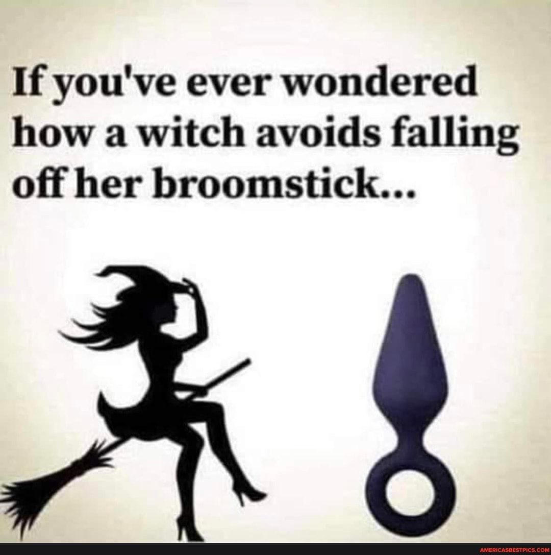 If youve ever wondered how a witch avoids falling off her broomstick