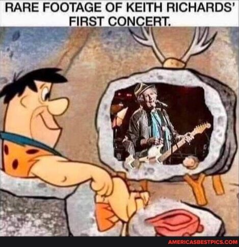RARE FOOTAGE OF KEITH RICHARDS __FIRST CONCERT