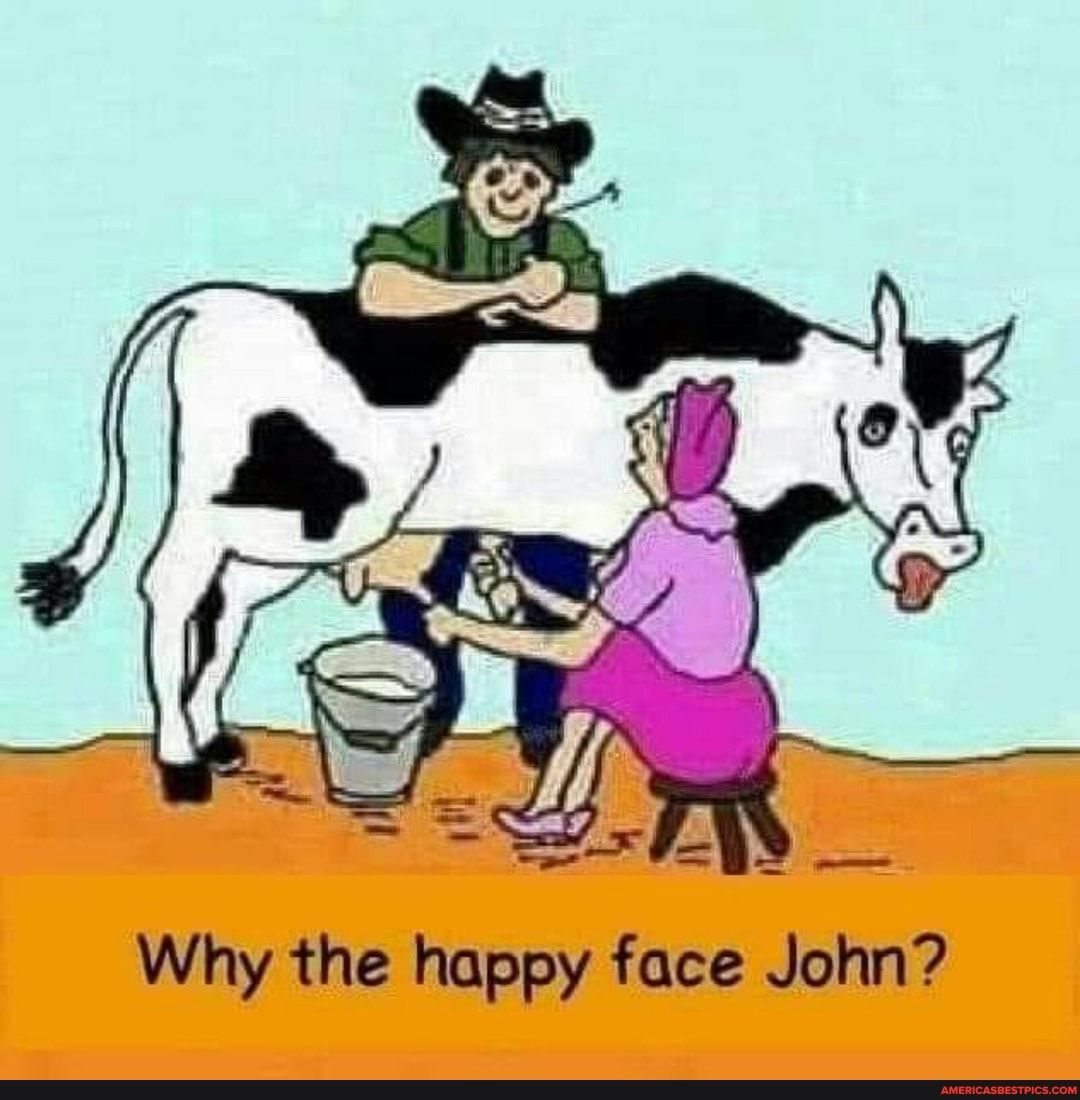 Why the happy face John