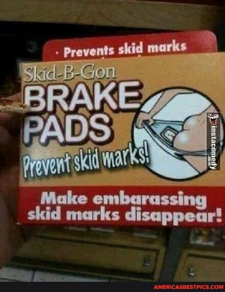prevents skid marks i Make embarassing skid marks disappear
