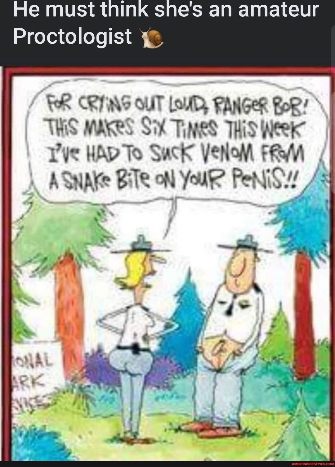 He must think shes an amateur eTe1 o oTe 15 B GH TR CRYING QUIT ol PANGER BB THS MRS S TiveS THIS Week Tye HAD To Suck VeNoM v ASHKe BTE ol YOUR PeniS 3