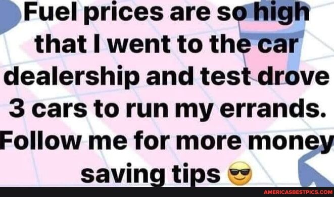 Fuel prices are sohigh that went to the car dealership and test drove 3 cars to run my errands Follow me for more money saving tiEs