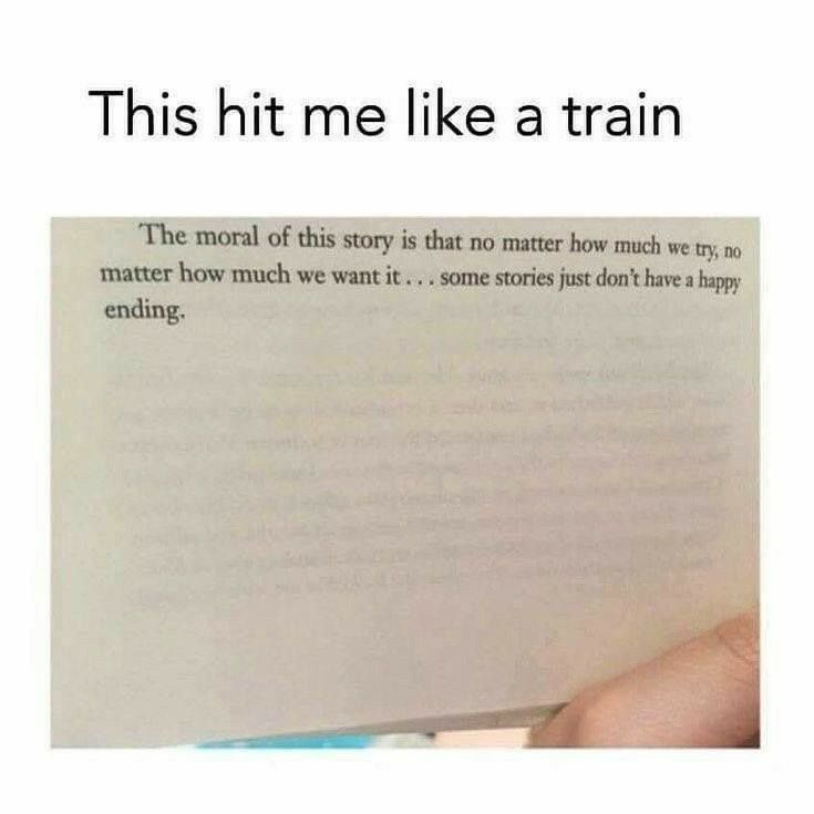 This hit me like a train