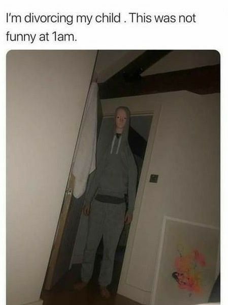 Im divorcing my child This was not funny at Tam