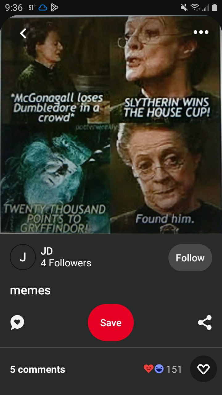 936 5 B JD 4 Followers memes 5 comments 0151