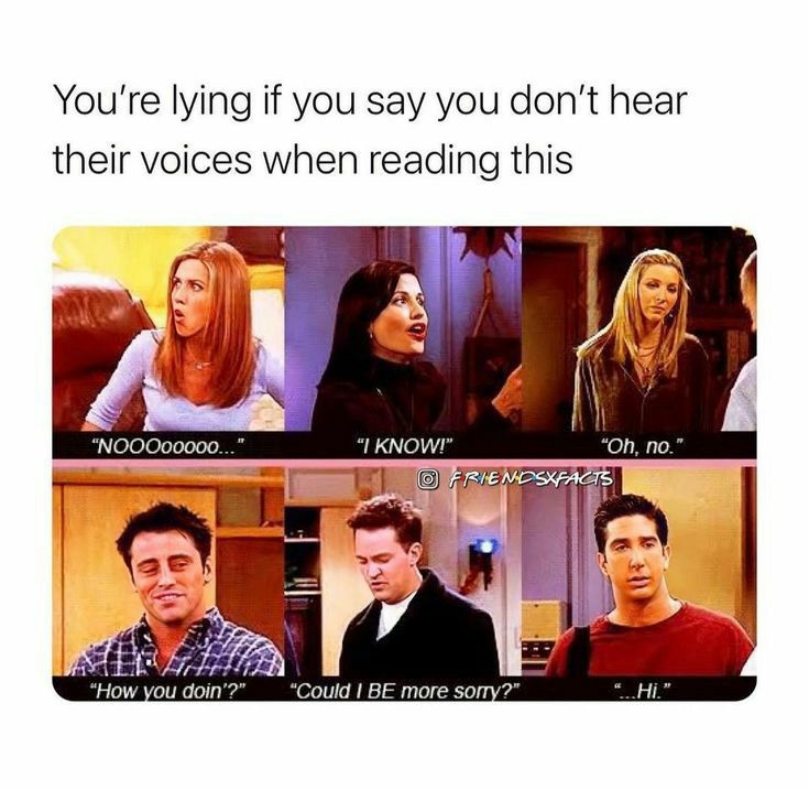 Youre lying if you say you dont hear their voices when reading this