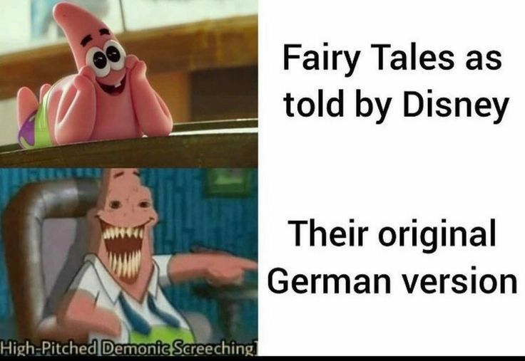 Fairy Tales as told by Disney Their original Bl German version