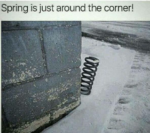 Spring is just around the corner