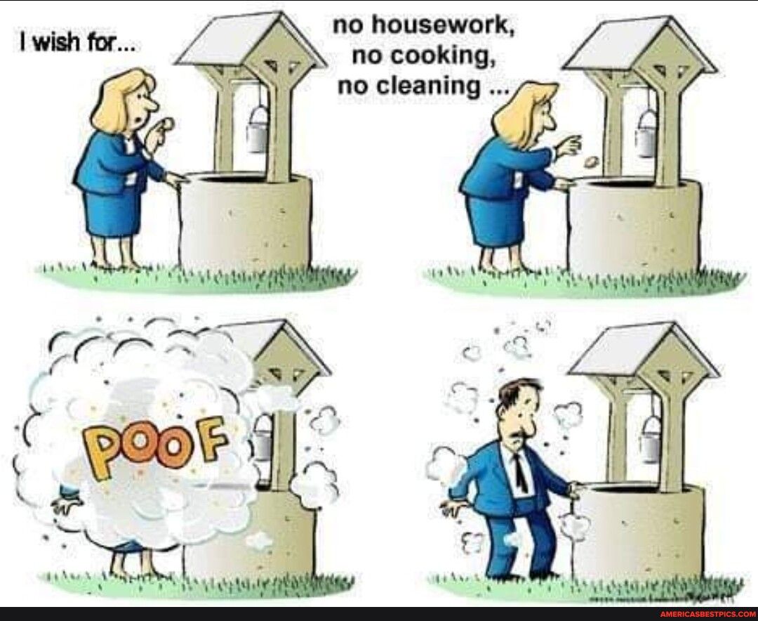 no housework no cooking no cleaning