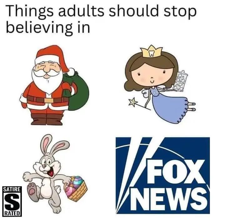 Things adults should stop believing in