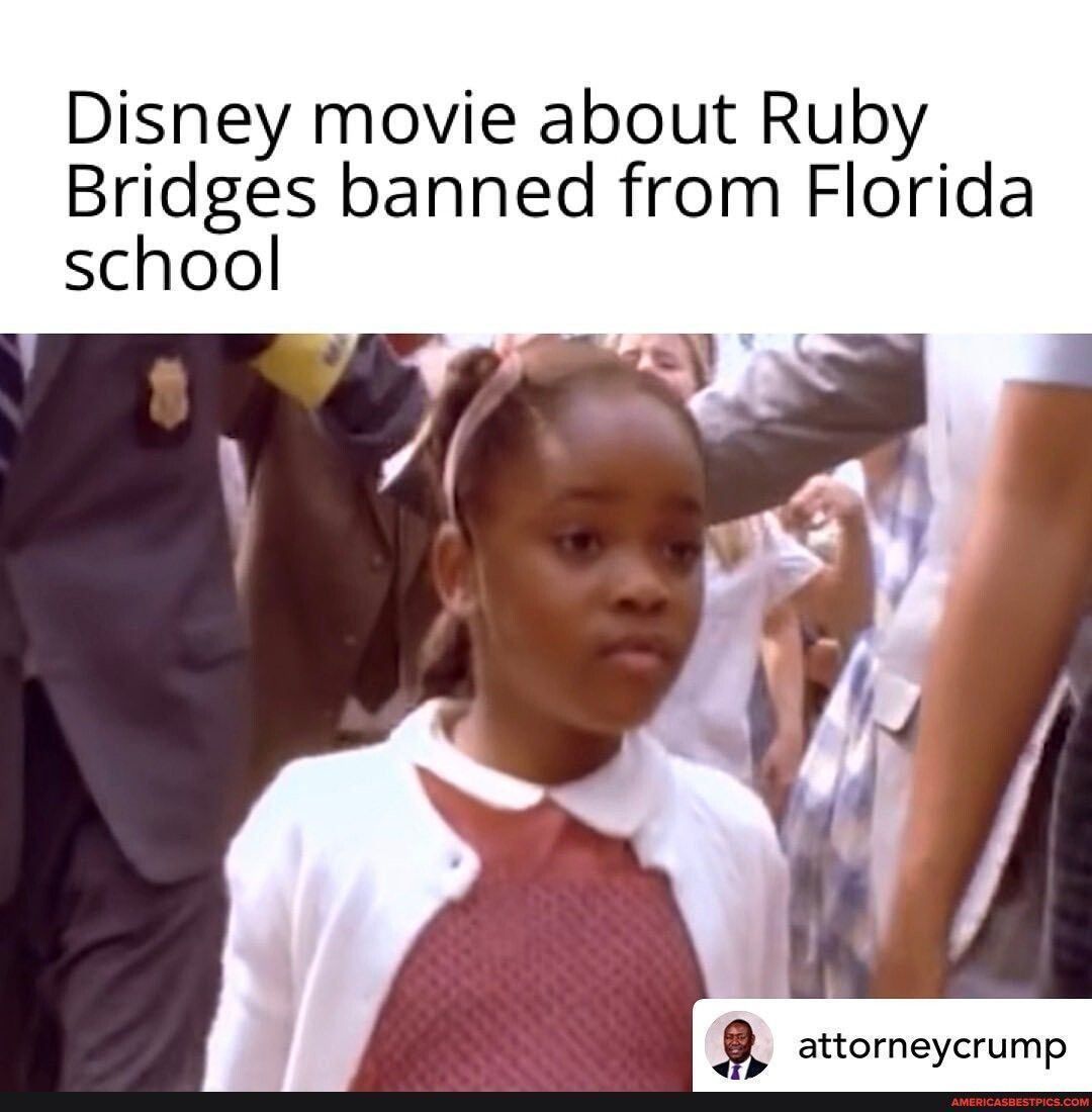 Disney movie about Ruby Bridges banned from Florida school attorneycrump