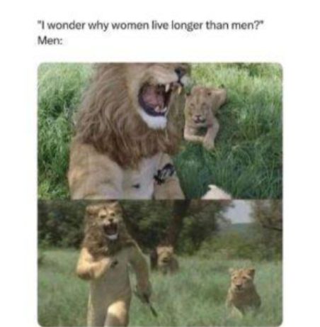 1 wonder why women live longer than men