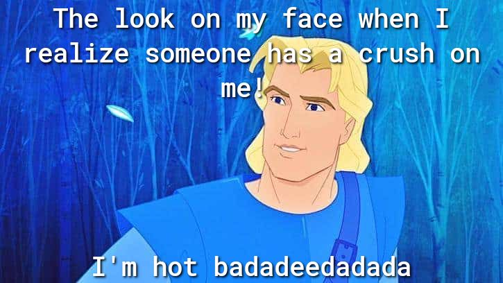 The look on my face when I realize someone rush on 1 dmihot badadeedadada
