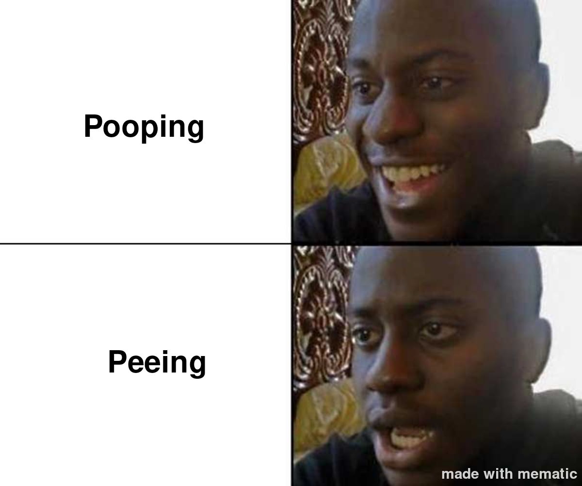 Pooping Peeing