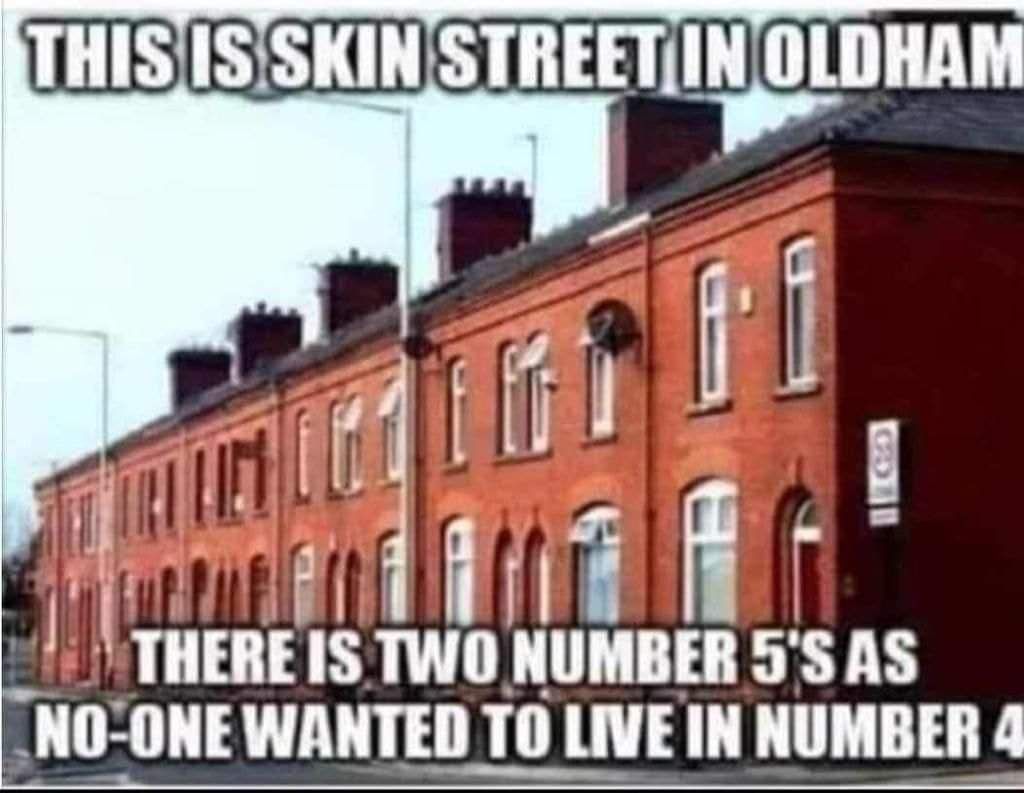 l l THERE IS TWO NUMBER 5S AS NO ONEWANTED T0 LIV TOLIVEIN NUMBER 4