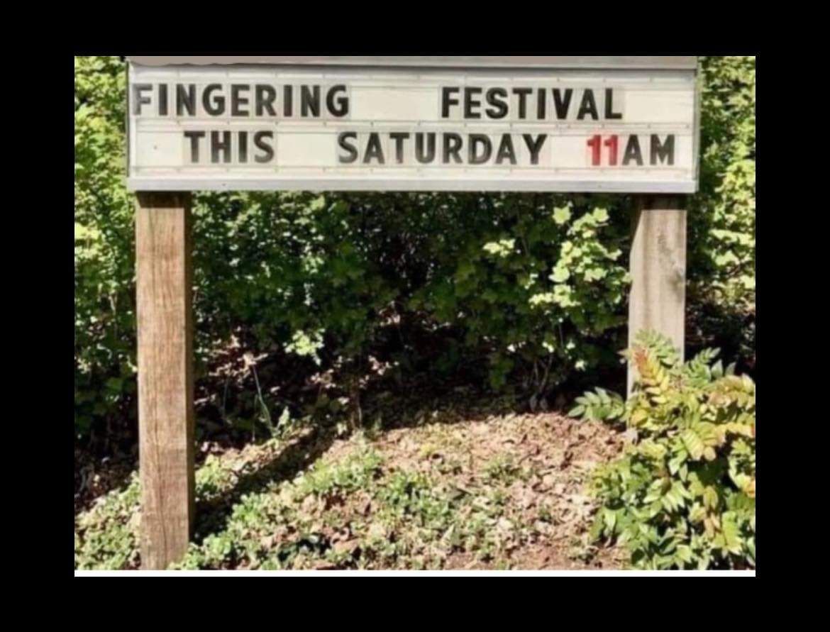 YFINGERING FESTIVAL 1 THIS SATURDAY 11AM